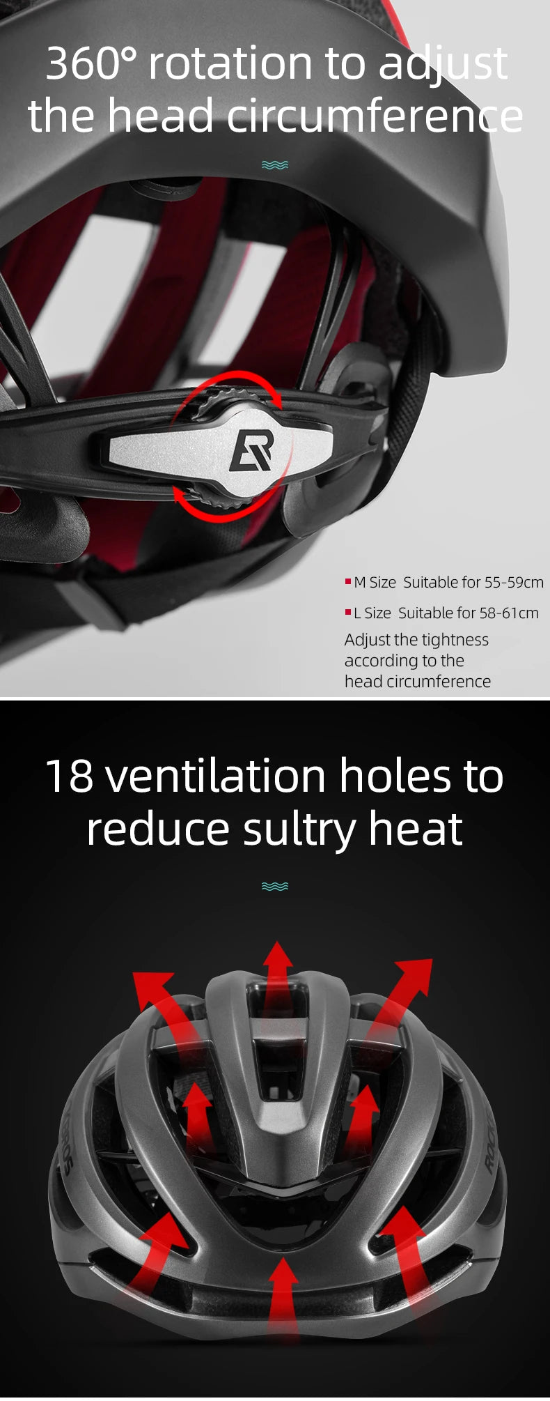 ROCKBROS HC-58 Cycling Helmet
