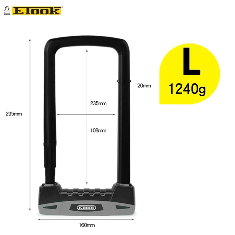 ETOOK ET500 Steel U-Lock